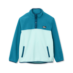 Girls Quest Fleece Snap Neck Pullover