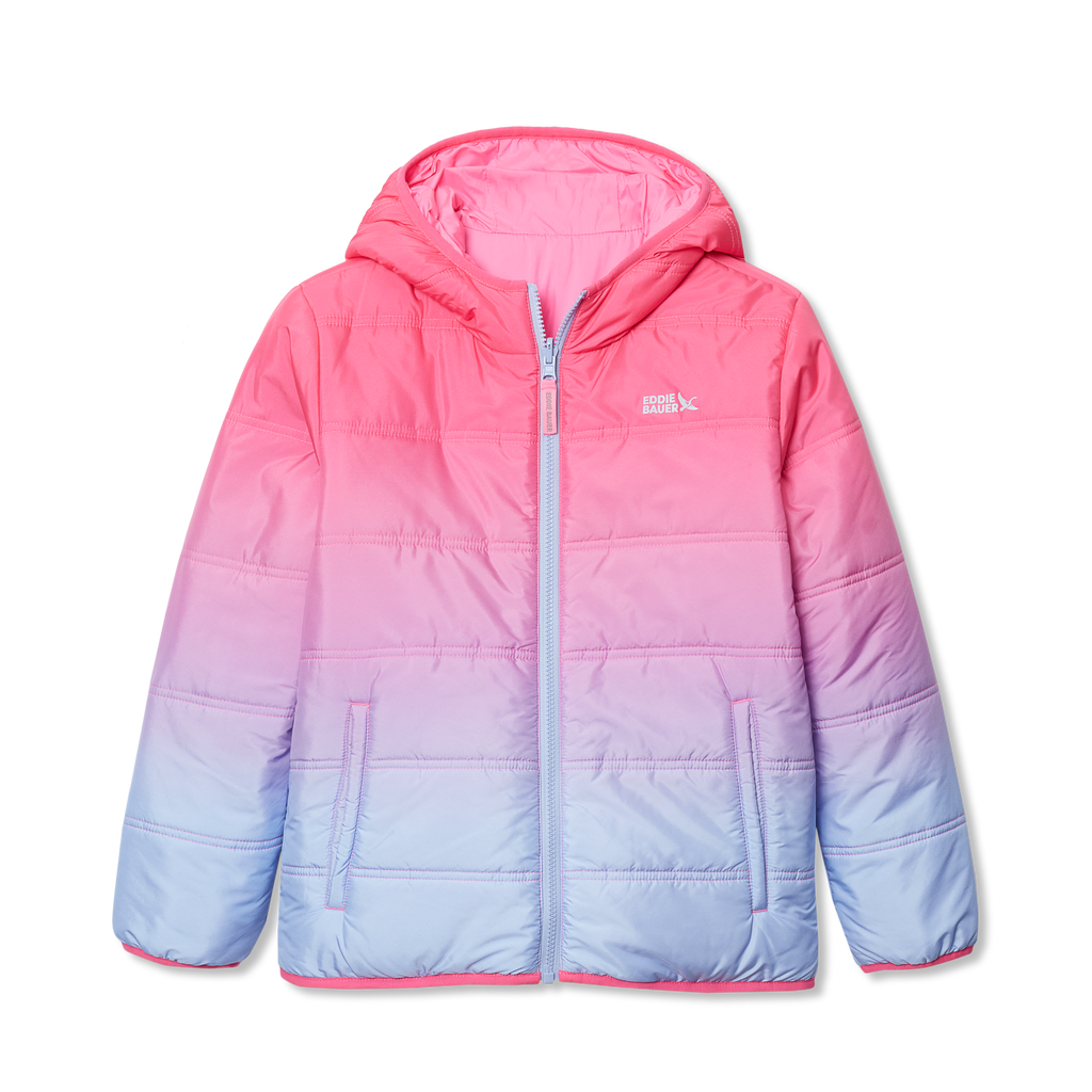 Girls Deer Harbor Reversible Hooded Jacket