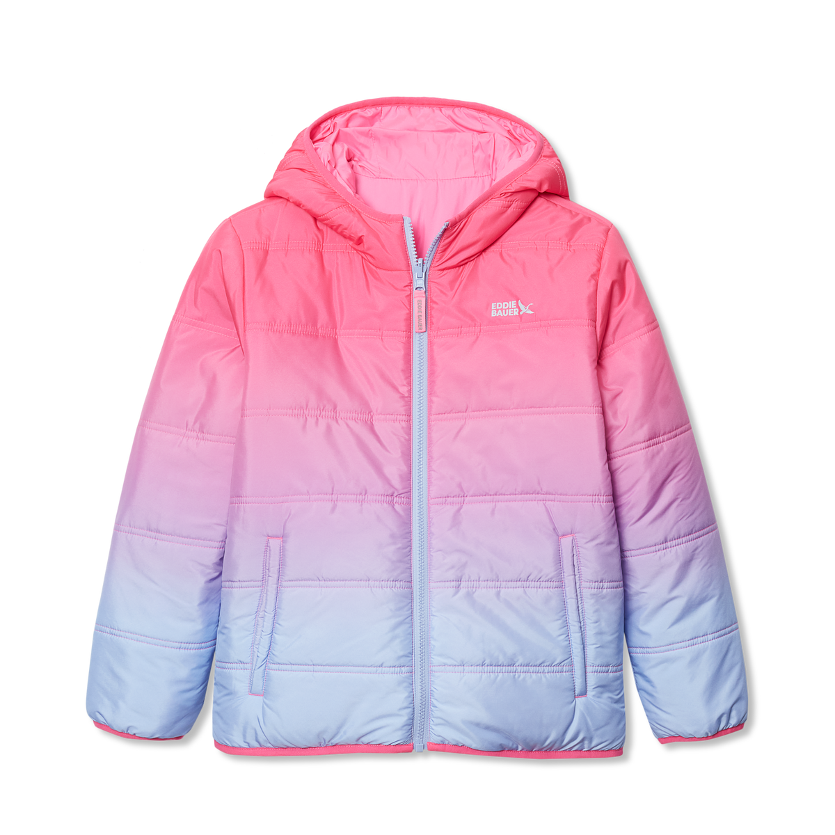 Girls Deer Harbor Reversible Hooded Jacket