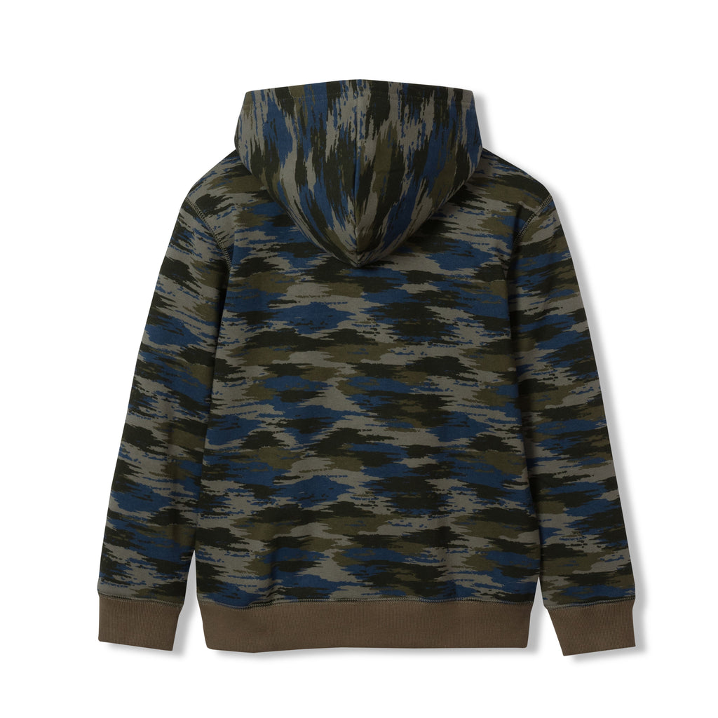 Boys Graphic Camp Fleece Hoodie