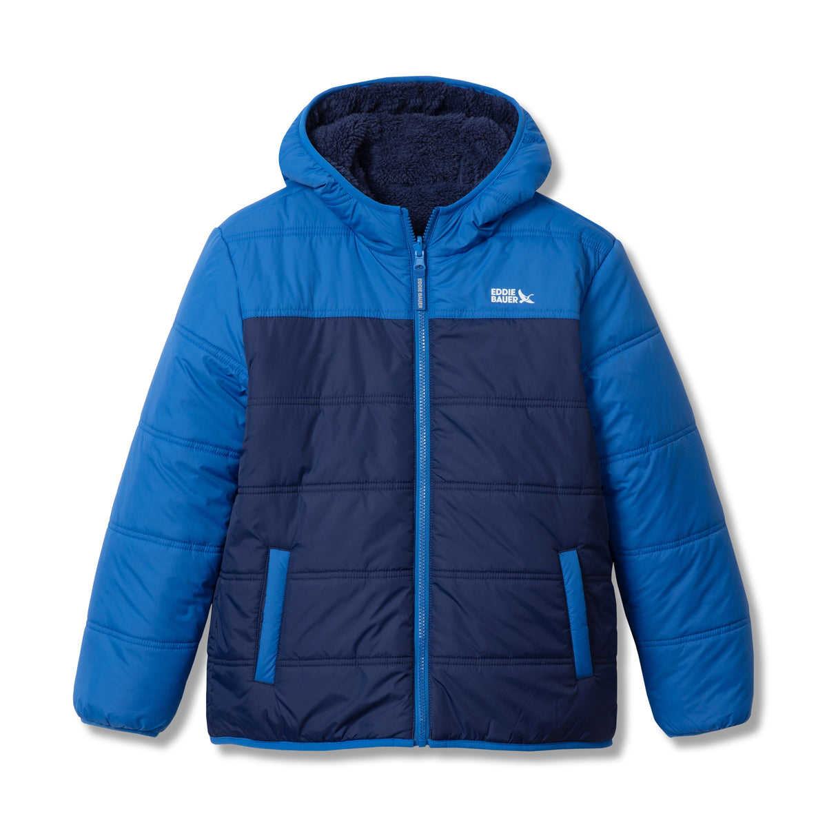 Boys Deer Harbor Reversible Hooded Jacket