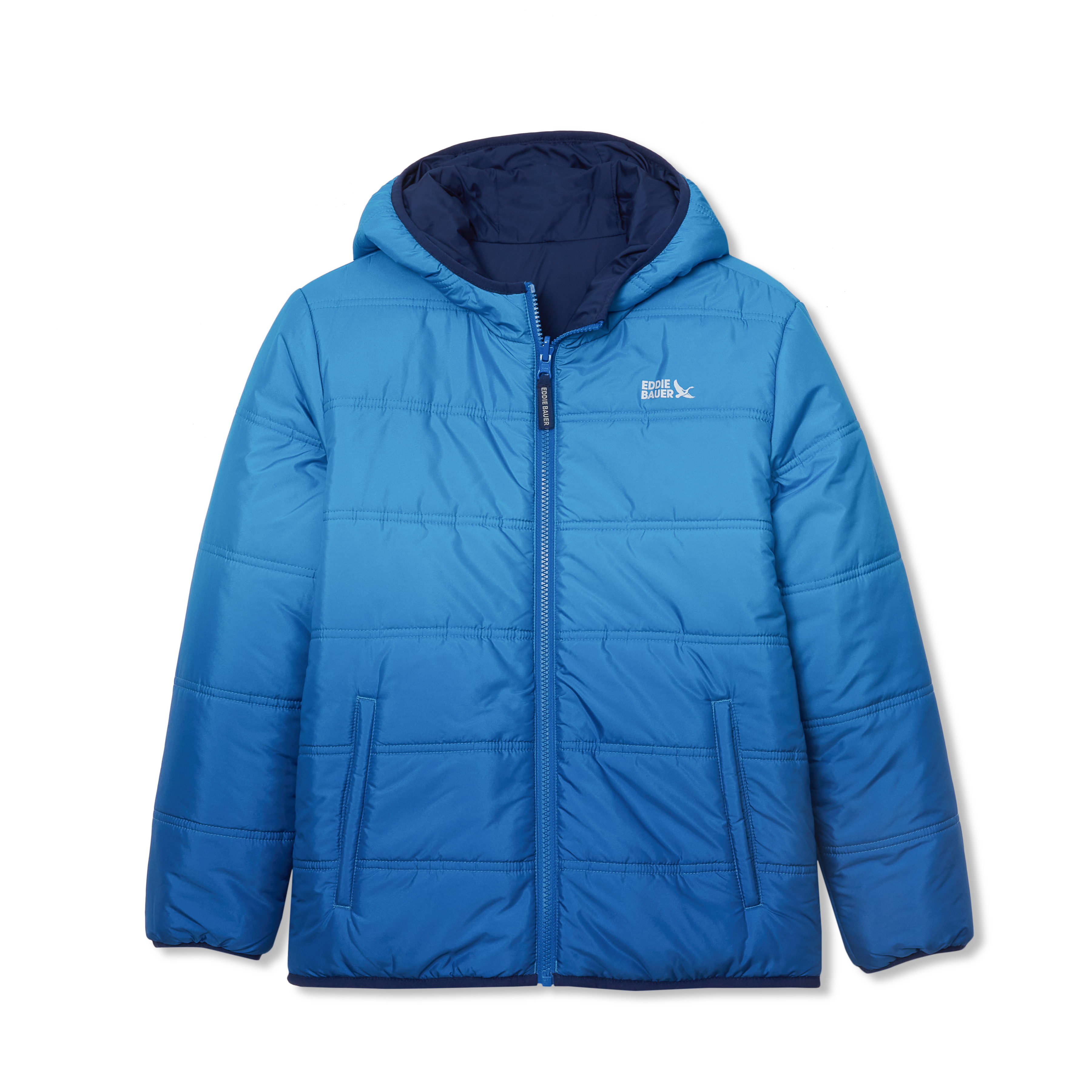 Boys Deer Harbor Reversible Hooded Jacket