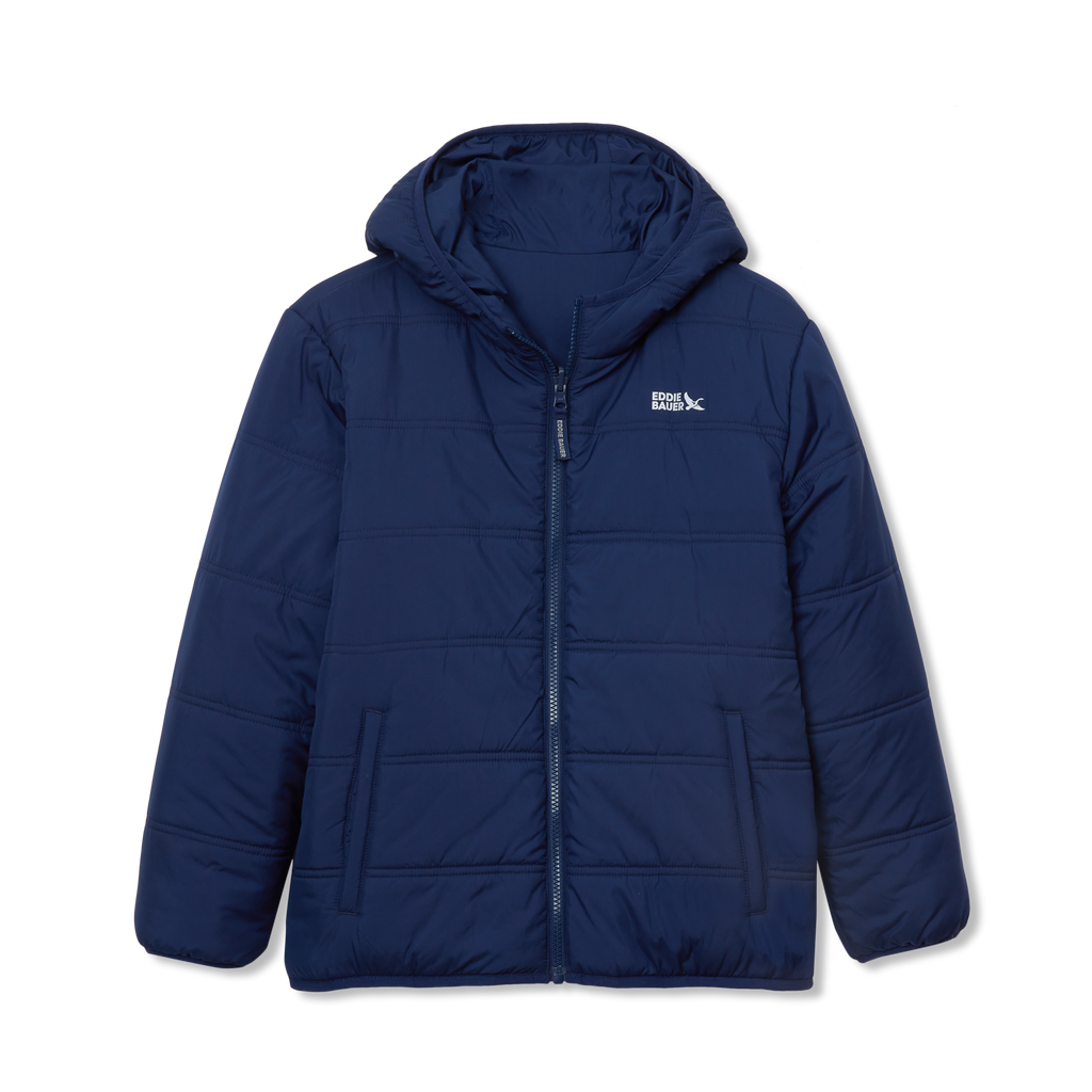 Boys Deer Harbor Reversible Hooded Jacket