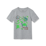 Boys Short Sleeve Graphic T-Shirt - FROST GREY