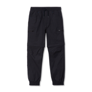 Boys Ranger Zip-Off Convertible Jogger - BLACK ONYX