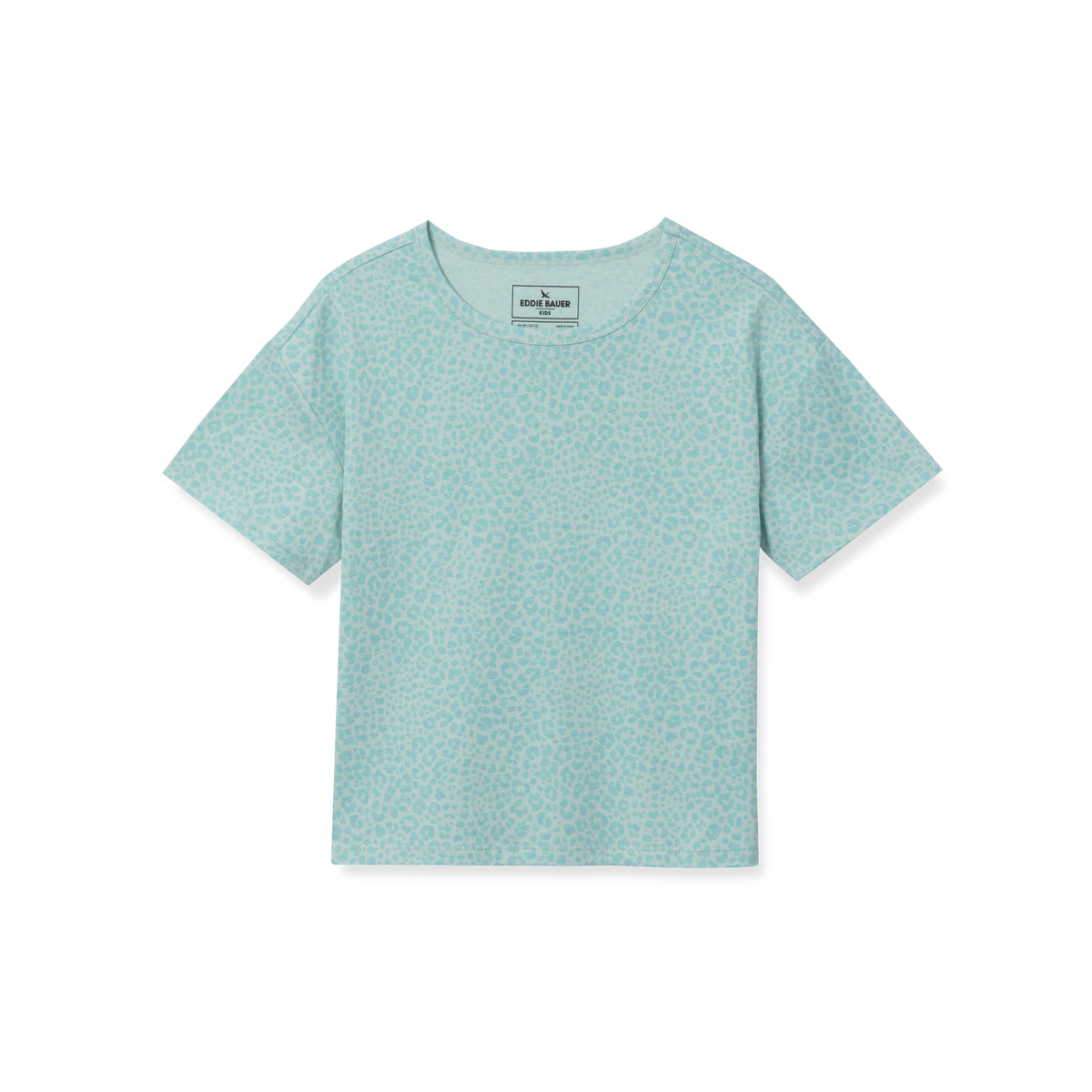 Girls Boxy Fit Printed T-Shirt