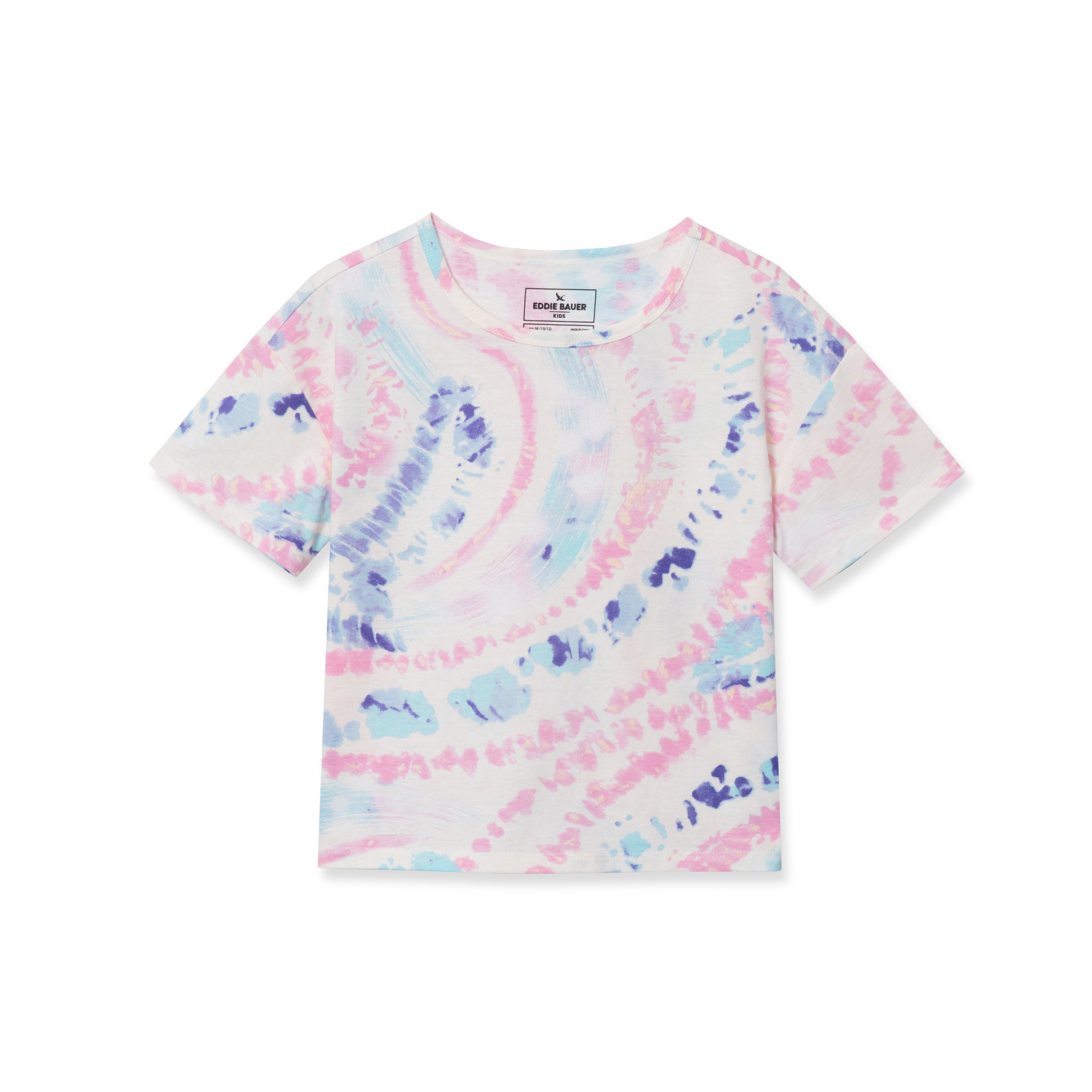 Girls Boxy Fit Printed T-Shirt