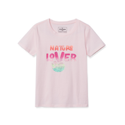 Girls SS Graphic T-Shirt - ICY PINK