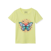 Girls SS Graphic T-Shirt - ORCHID