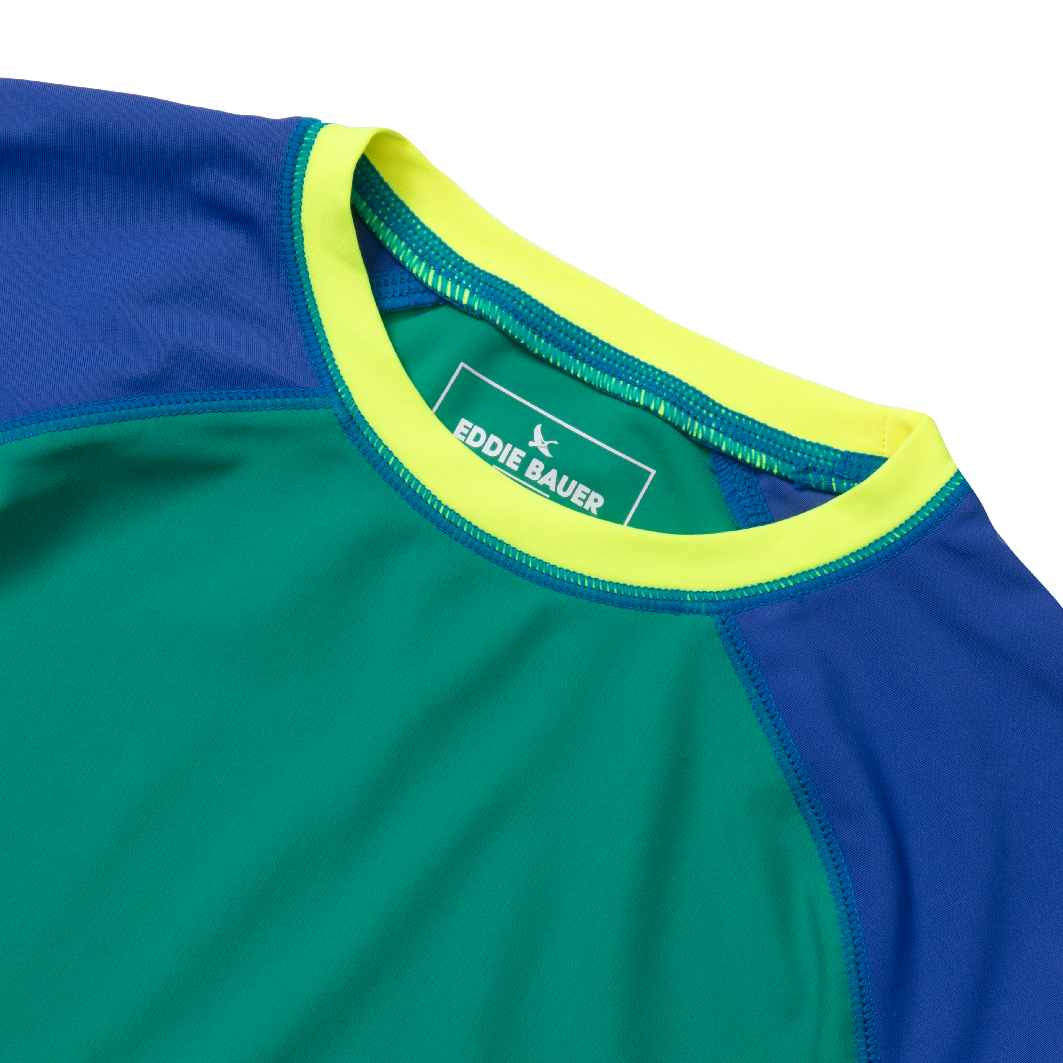 Boys Sea Spray Colorblock LS Rashguard