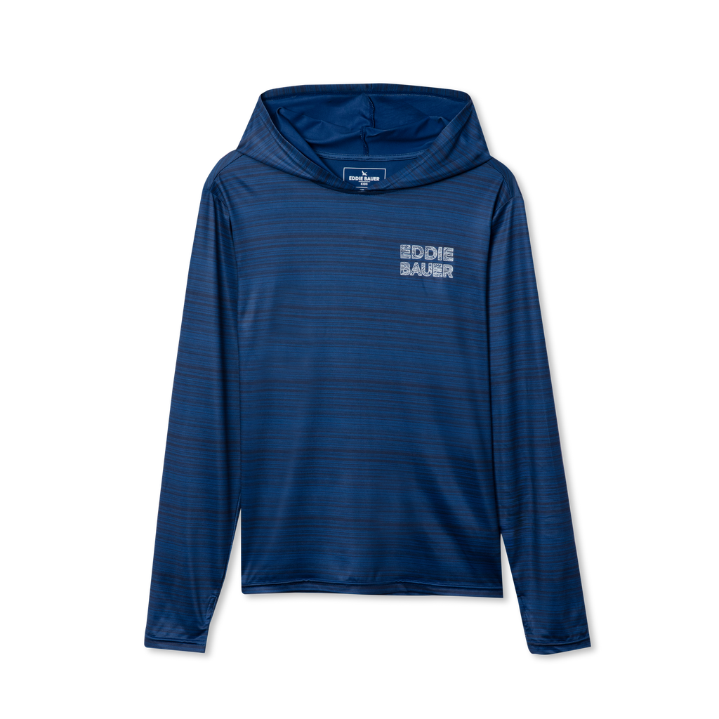 Boys Sea Spray Hooded Fishing Rashguard