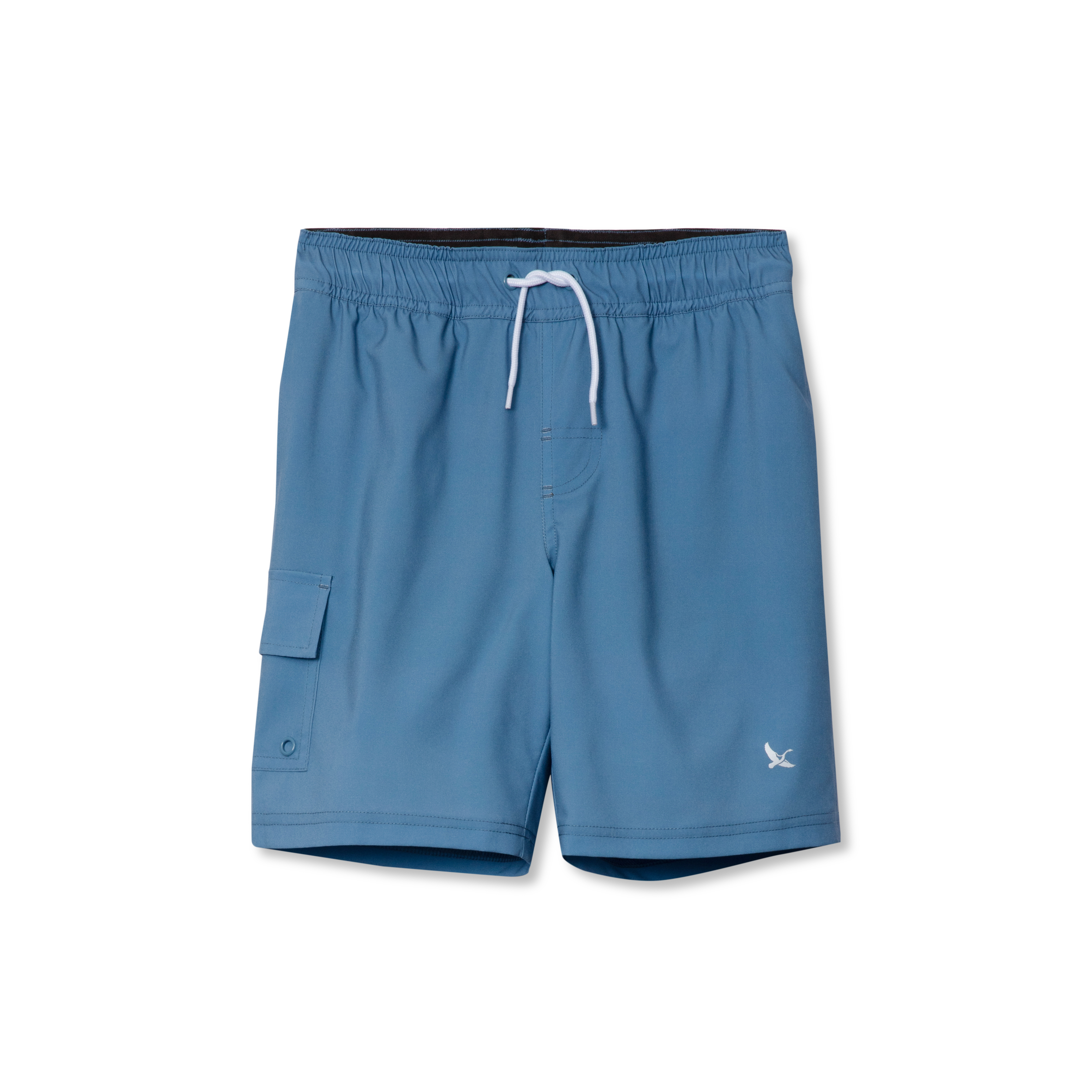 Boys Sea Spray Solid Comfort Liner Swim Shorts
