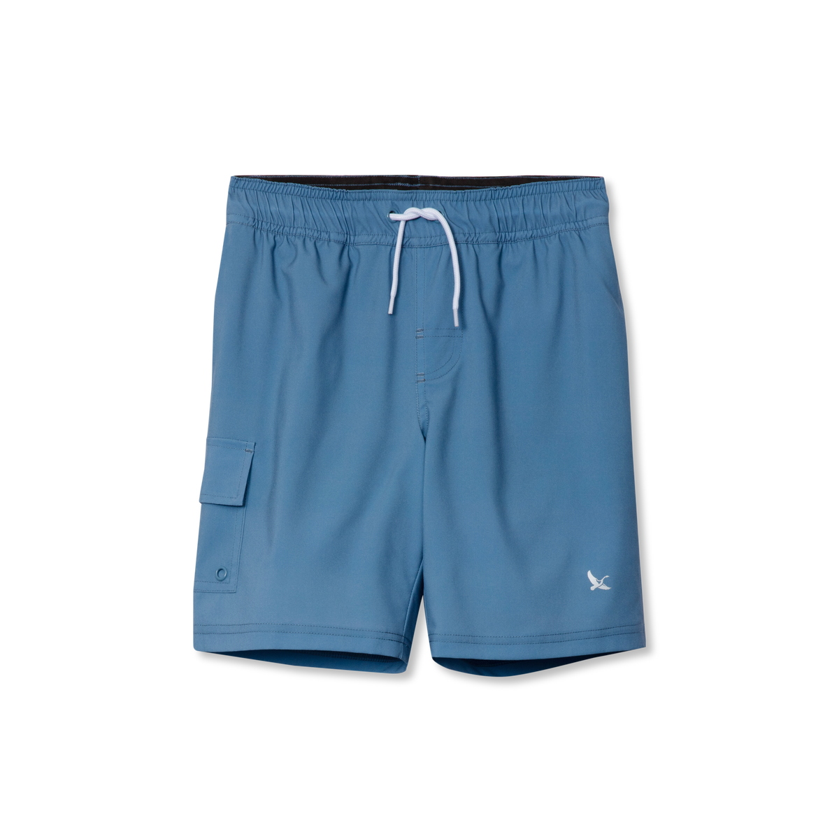 Boys Sea Spray Solid Comfort Liner Swim Shorts