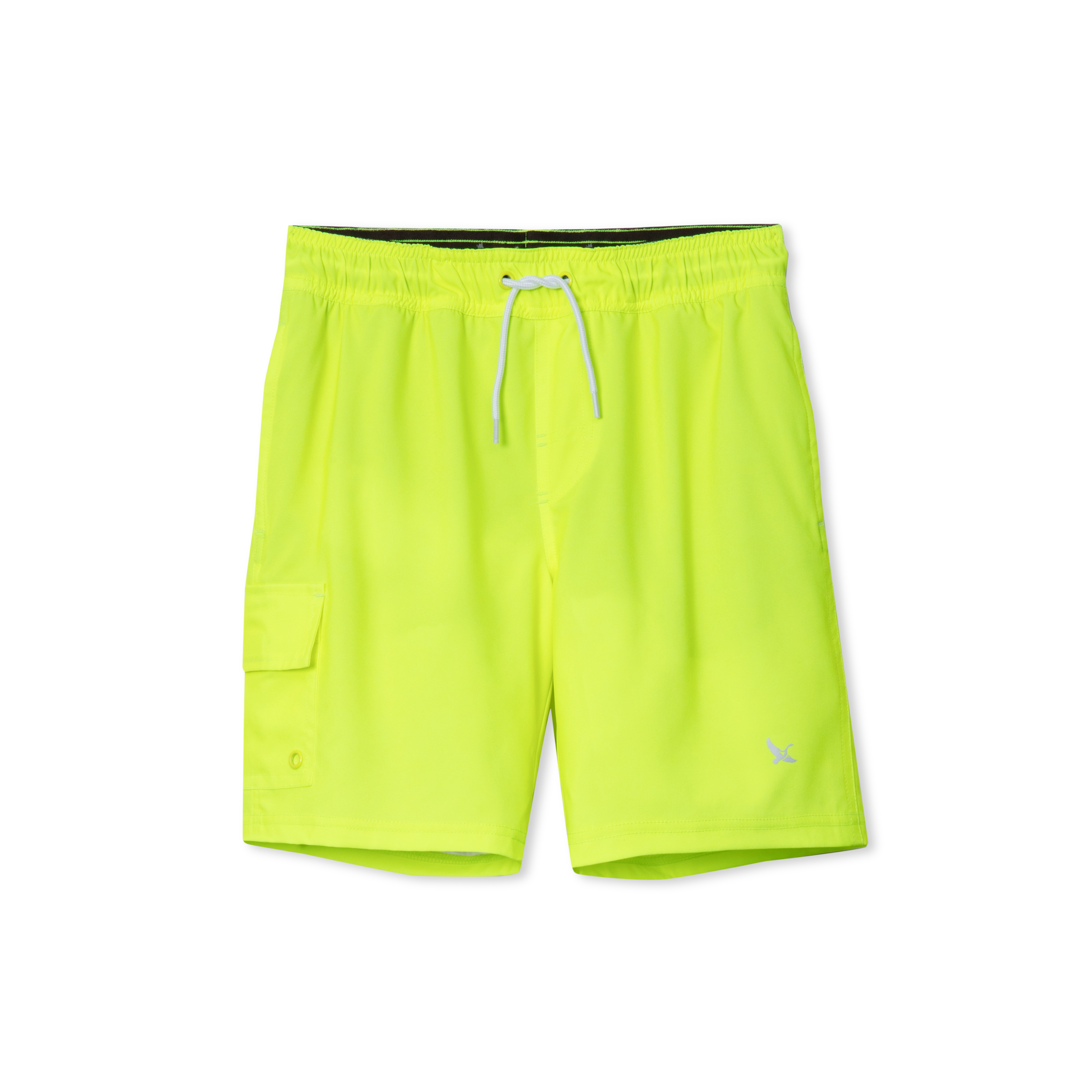 Boys Sea Spray Solid Comfort Liner Swim Shorts