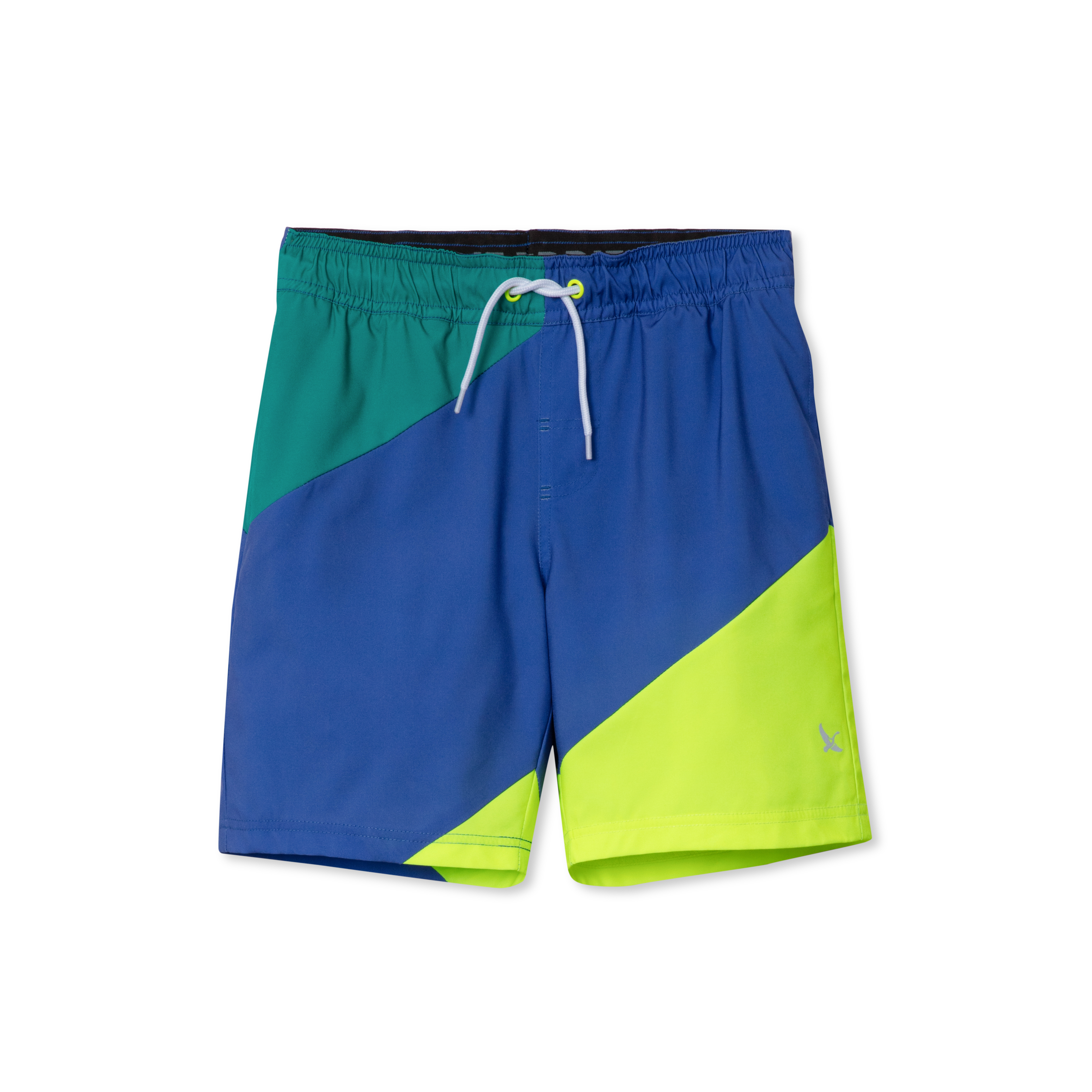 Boys Sea Spray Colorblock Comfort Liner Swim Shorts