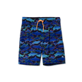 Boys Sea Spray Printed Comfort Liner Swim Shorts