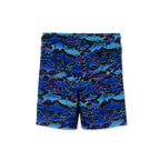 Boys Sea Spray Printed Comfort Liner Swim Shorts