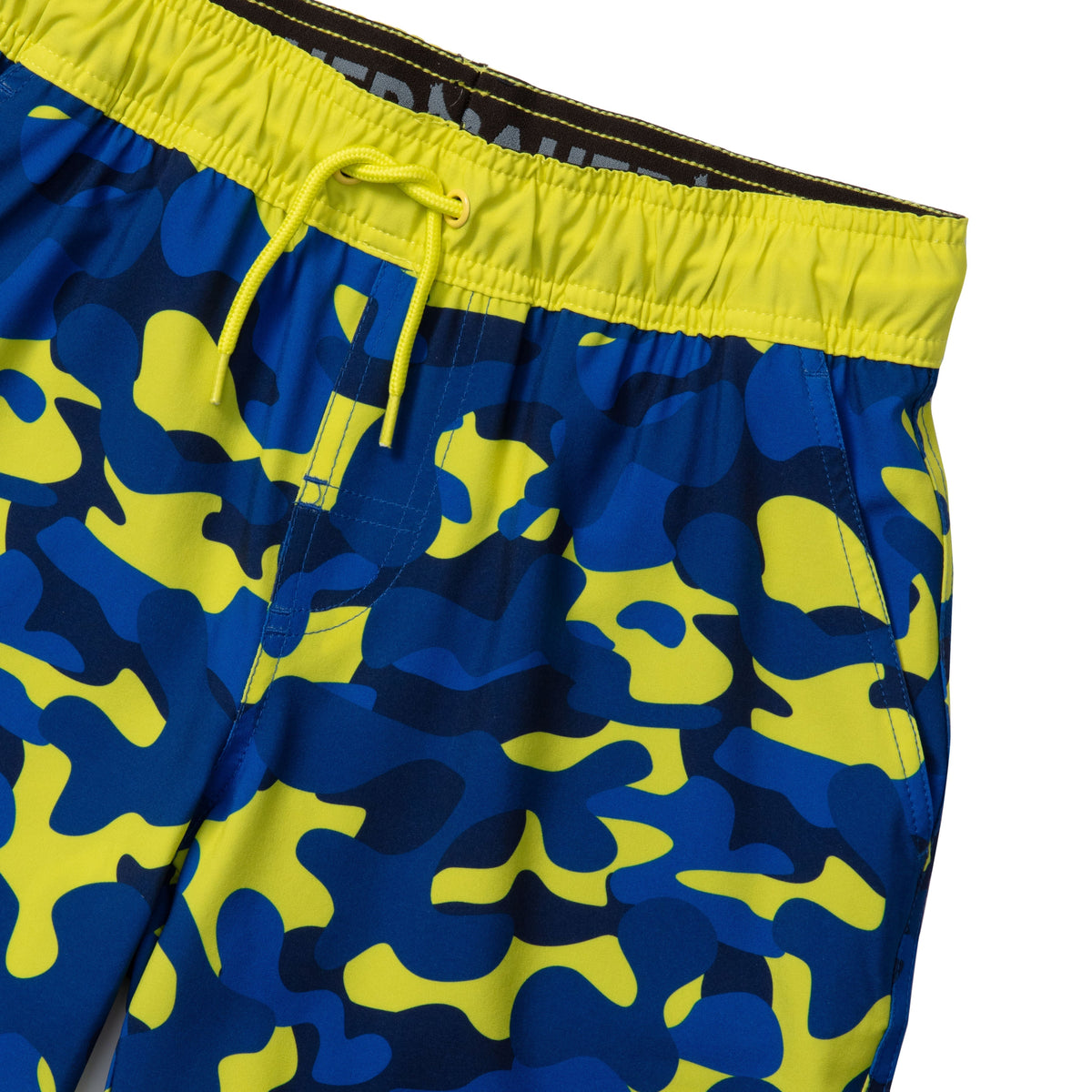 Boys Sea Spray Printed Comfort Liner Swim Shorts