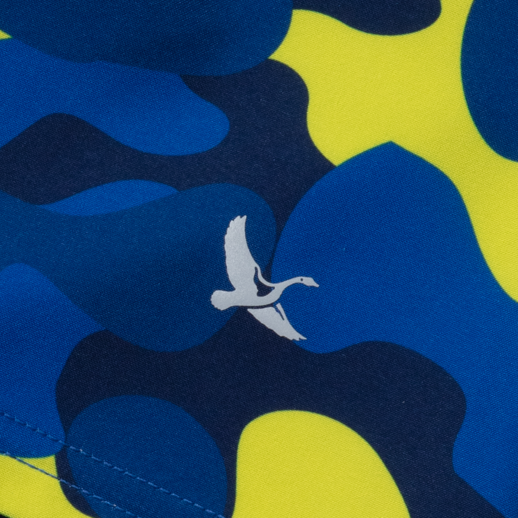 Boys Sea Spray Printed Comfort Liner Swim Shorts