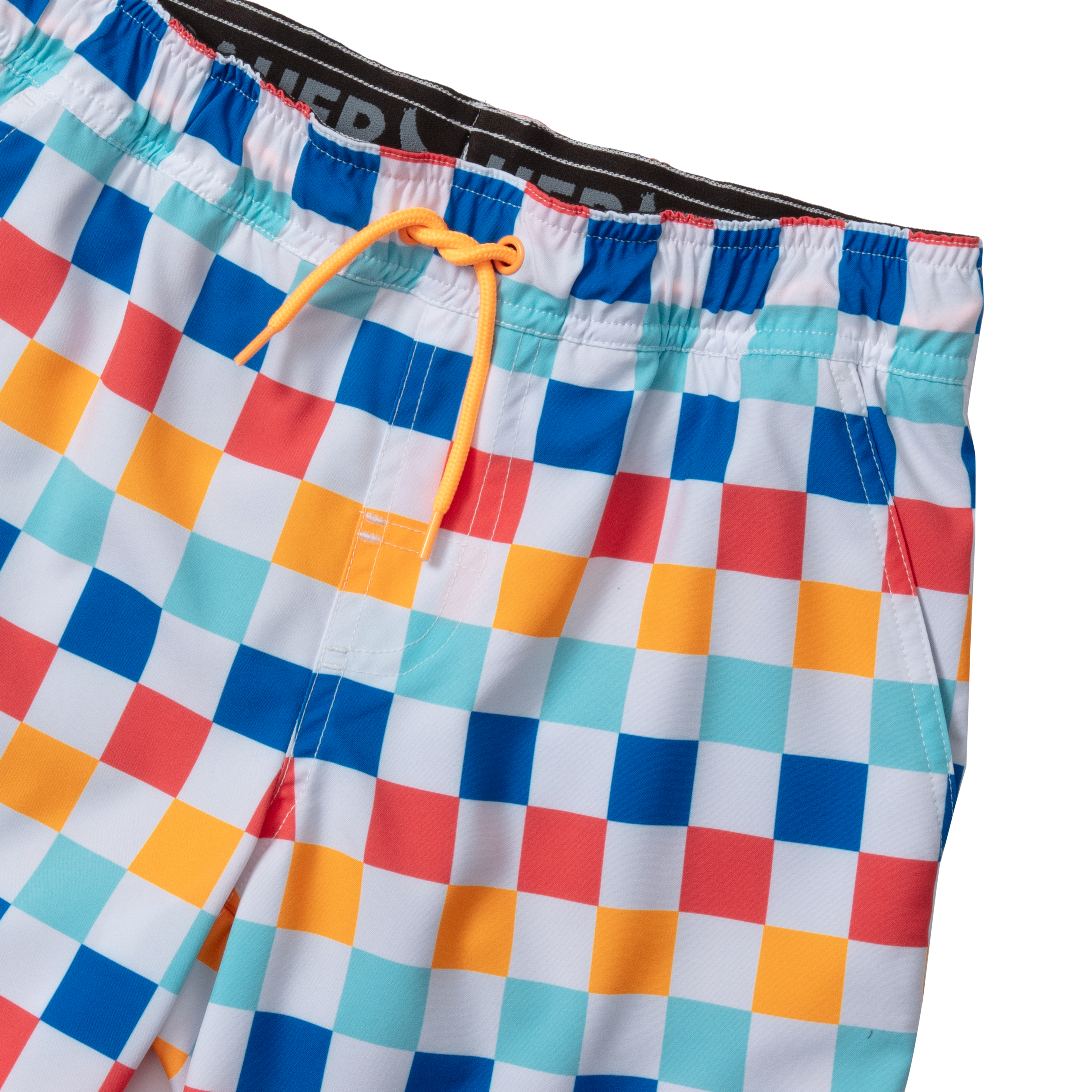 Boys Sea Spray Printed Comfort Liner Swim Shorts