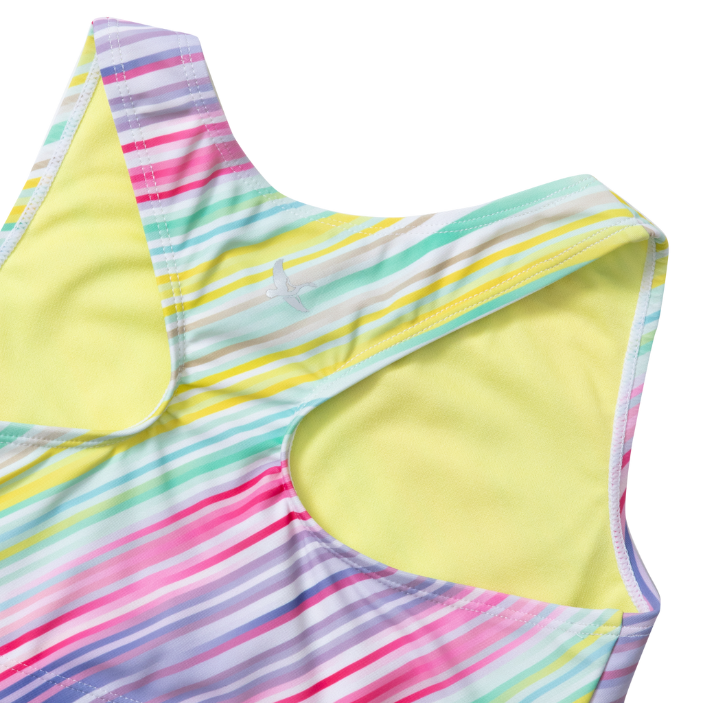 Girls Sea Spray 3 PC Short Sleeve Swim Set