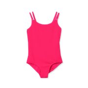 Girls Sea Spray One Piece Swimsuit - POP PINK
