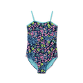 Girls Sea Spray Printed Swimsuit