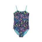 Girls Sea Spray Printed Swimsuit
