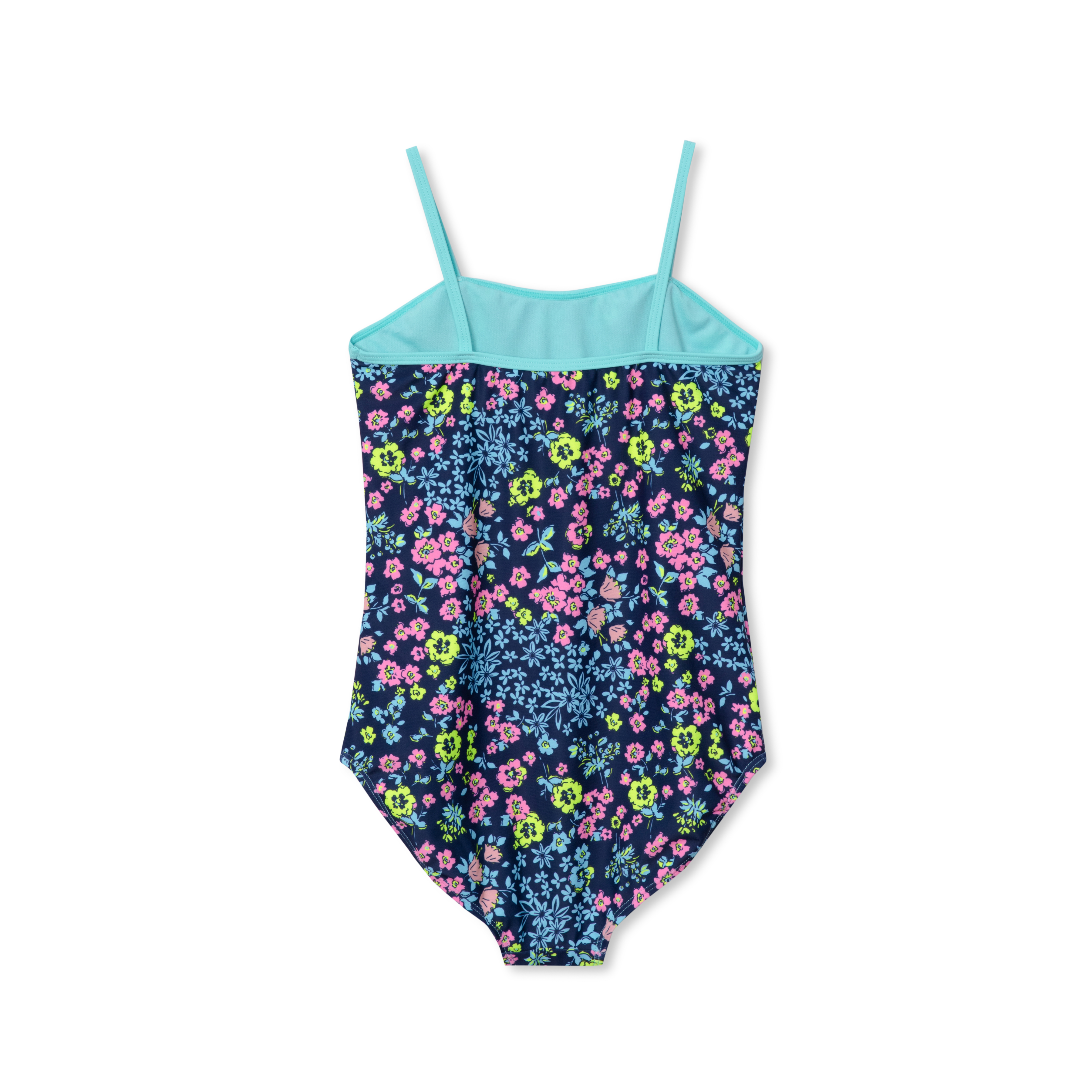 Girls Sea Spray Printed Swimsuit