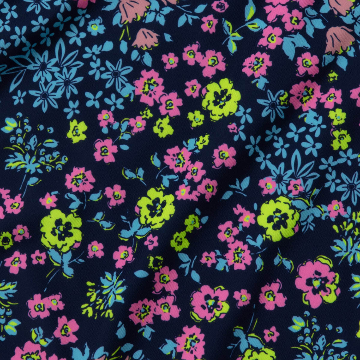 Girls Sea Spray Printed Swimsuit