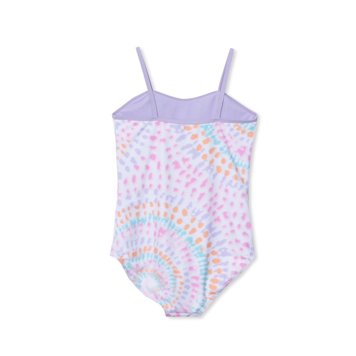 Girls Sea Spray Printed Swimsuit