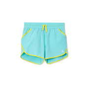 Girls Sea Spray Woven Cover Up Shorts - POP PINK