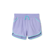 Girls Sea Spray Woven Cover Up Shorts - LAVENDER
