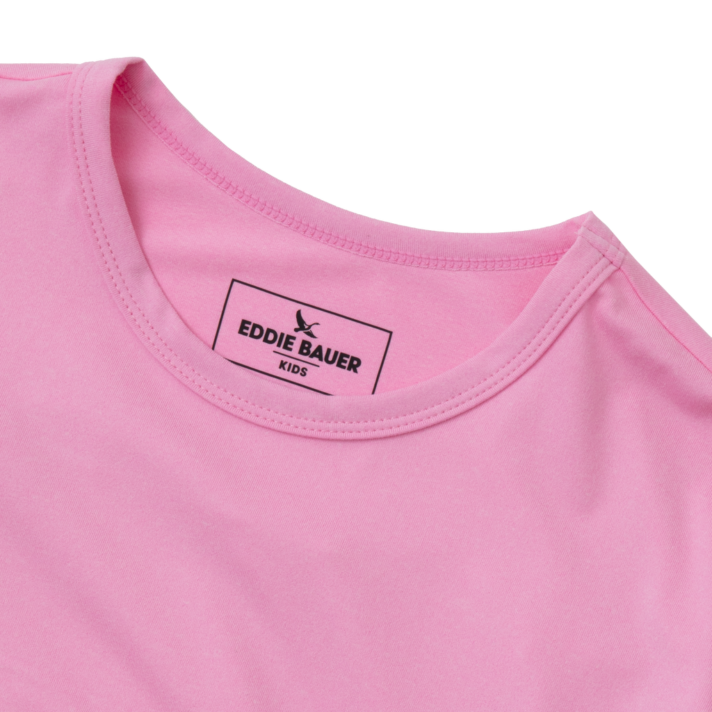 Girls Short Sleeve Trail Active T-Shirt
