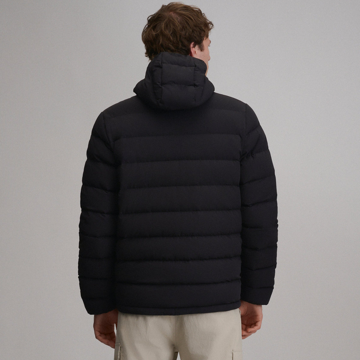 Men's EB Stretch Down Hooded Jacket