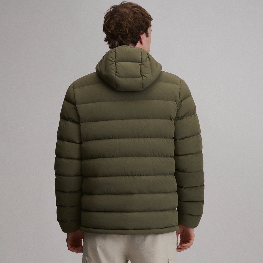Men's EB Stretch Down Hooded Jacket