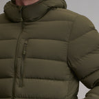 Men's EB Stretch Down Hooded Jacket