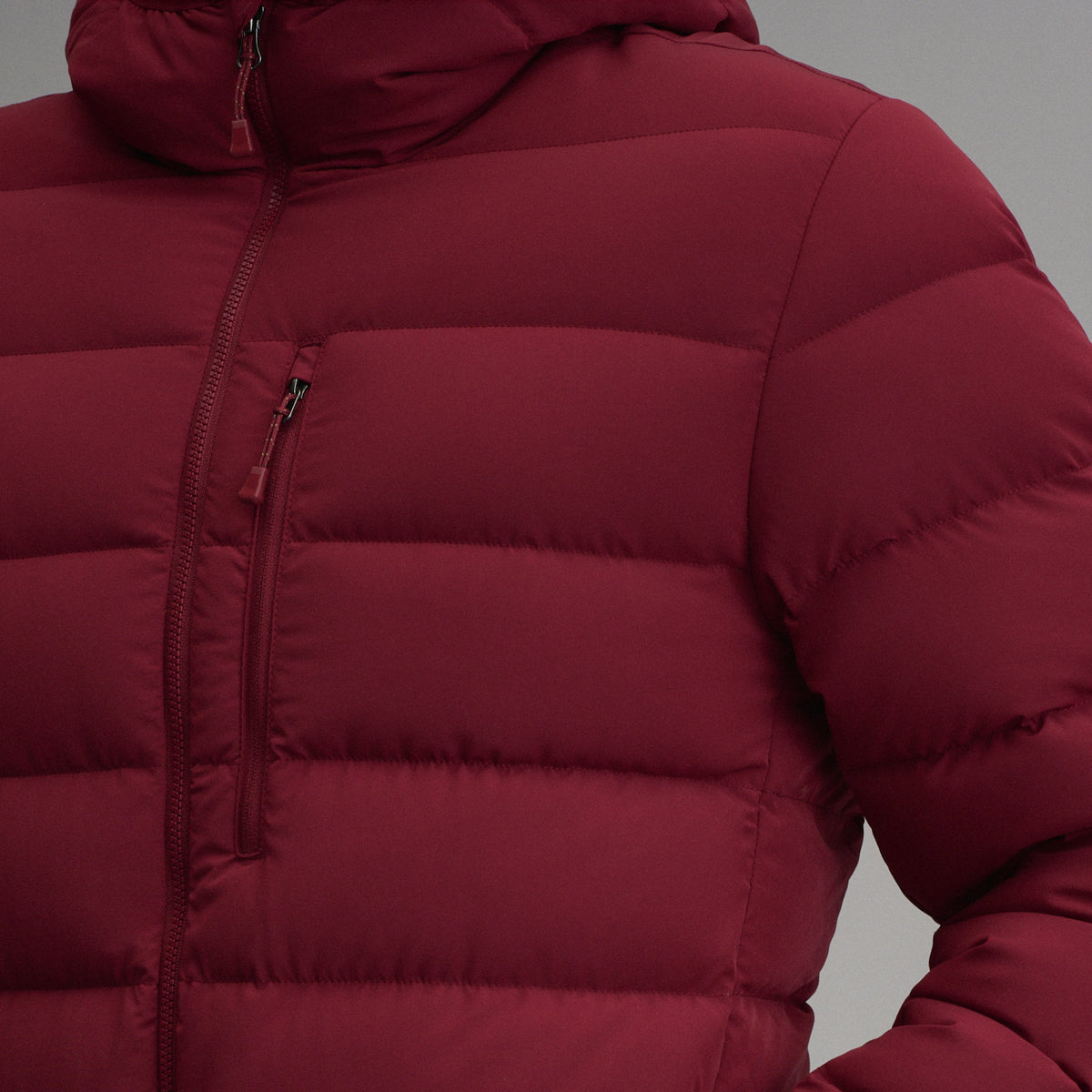Men's EB Stretch Down Hooded Jacket