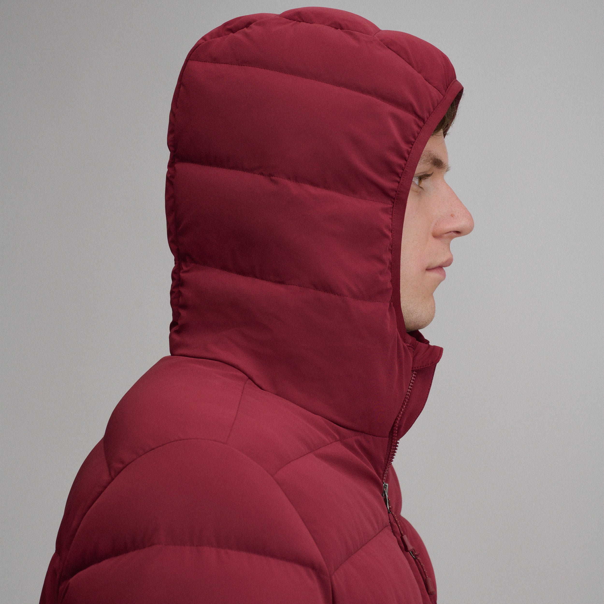 Men's EB Stretch Down Hooded Jacket