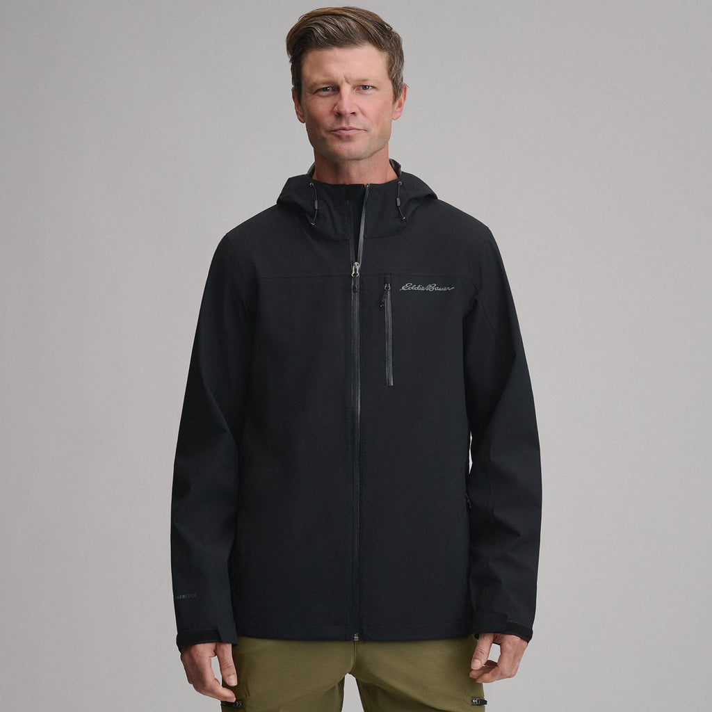 Men's Cloud Cap Waterproof Stretch Hooded Rain Jacket