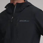 Men's Cloud Cap Waterproof Stretch Hooded Rain Jacket