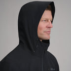 Men's Cloud Cap Waterproof Stretch Hooded Rain Jacket