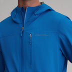 Men's Cloud Cap Waterproof Stretch Hooded Rain Jacket