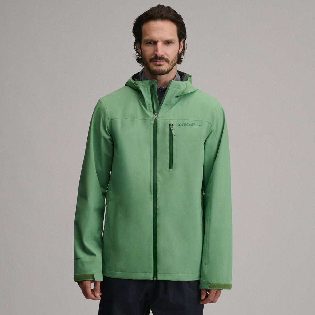 Men's Cloud Cap Waterproof Stretch Hooded Rain Jacket