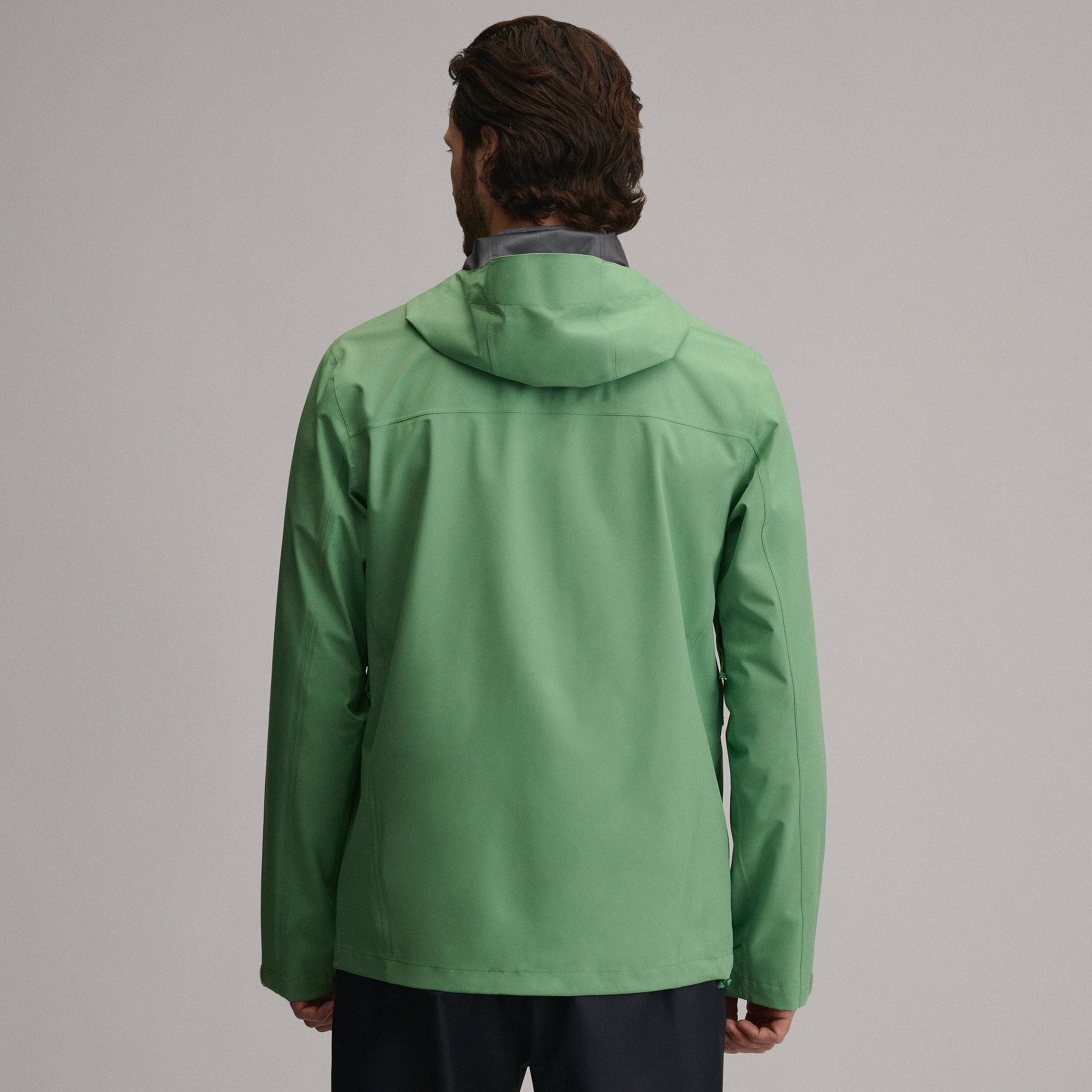 Men's Cloud Cap Waterproof Stretch Hooded Rain Jacket