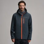 Men's Cloud Cap Waterproof Stretch Hooded Rain Jacket