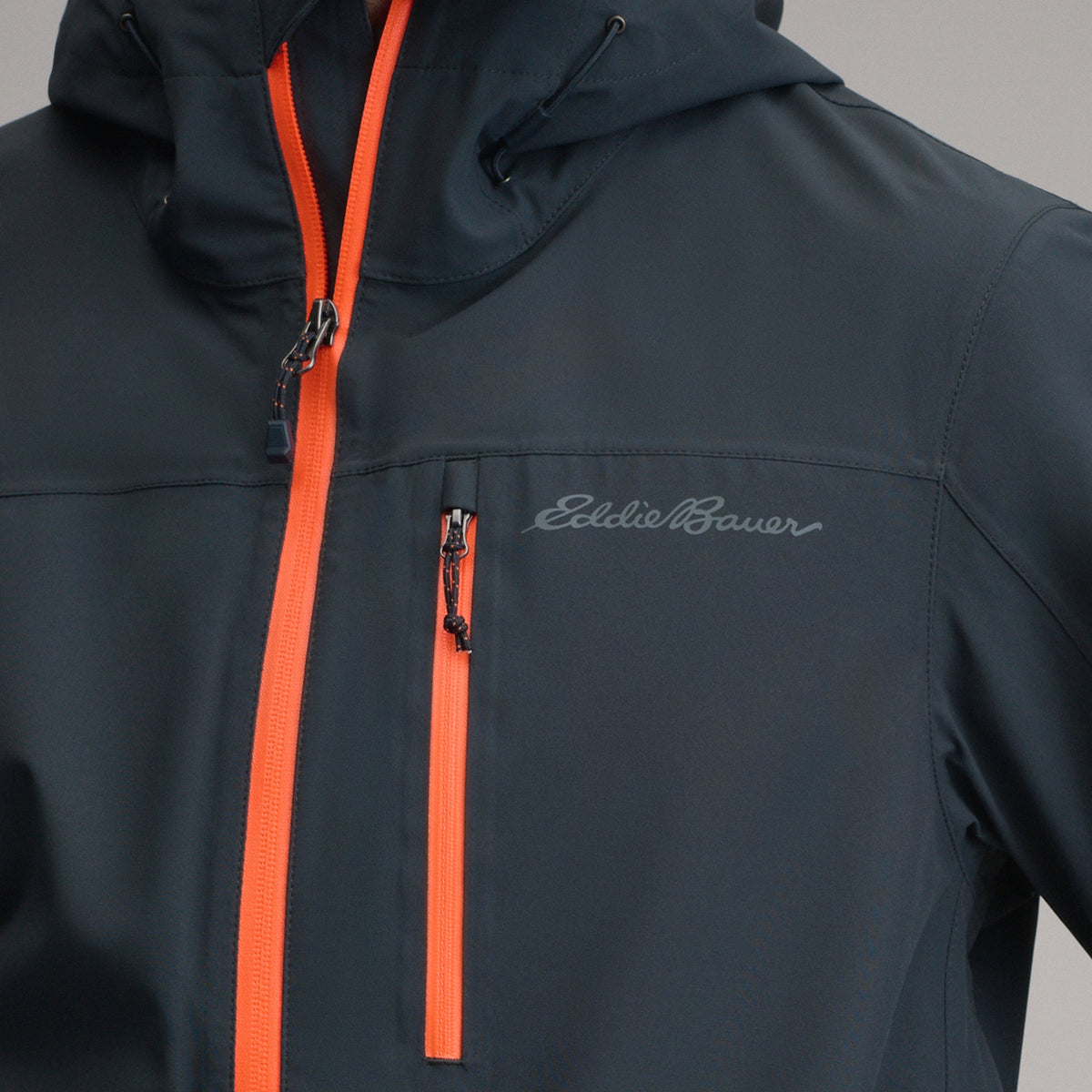 Men's Cloud Cap Waterproof Stretch Hooded Rain Jacket