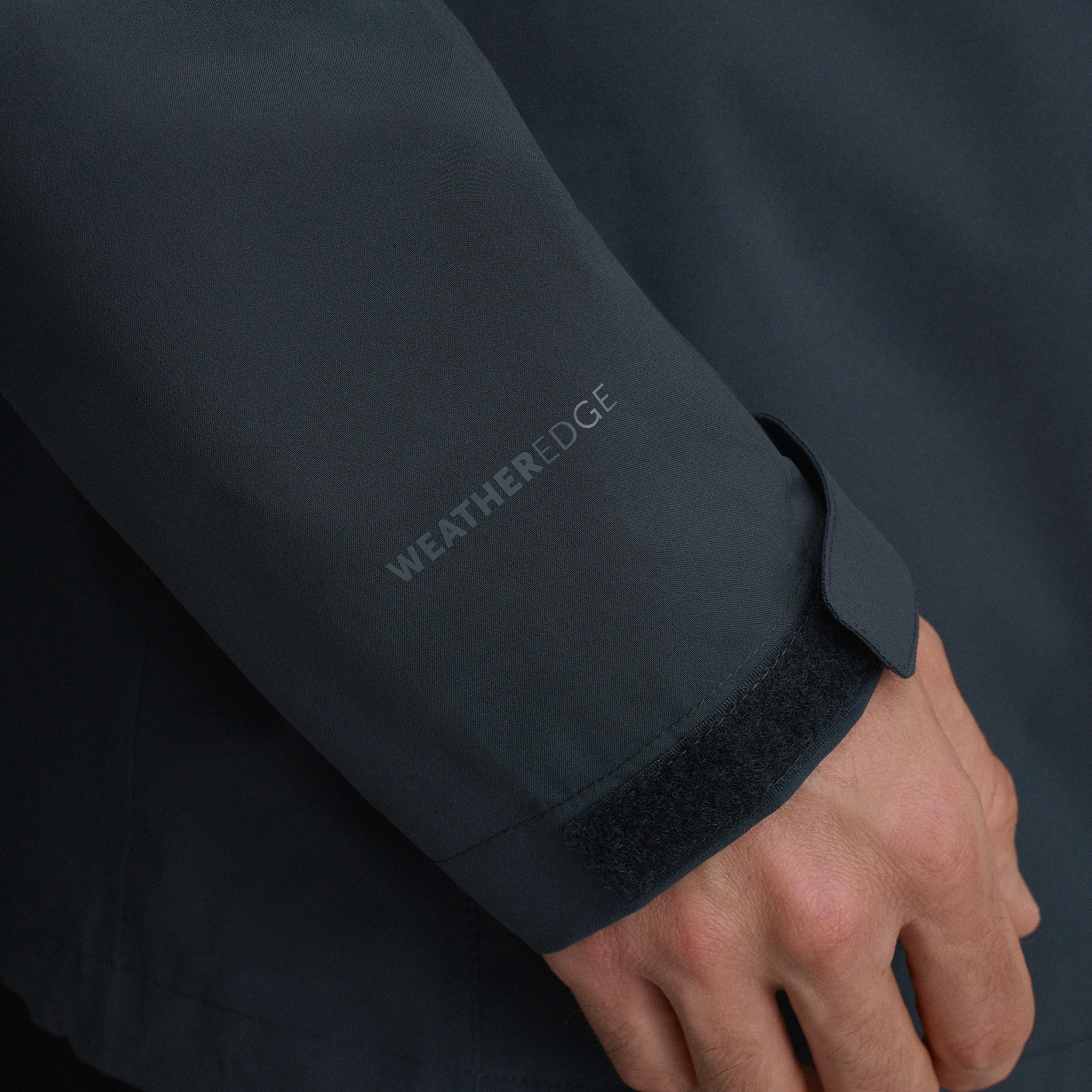 Men's Cloud Cap Waterproof Stretch Hooded Rain Jacket
