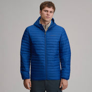 Men's Jacket Microlight Hooded - Royal