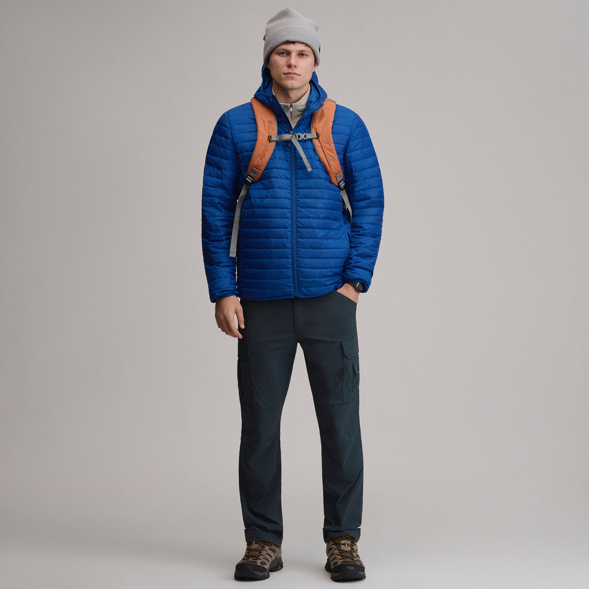 Men's Jacket Microlight Hooded
